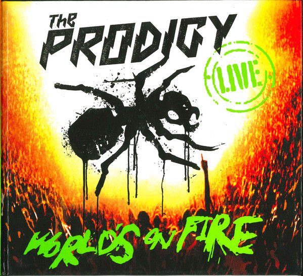 CD The Prodigy – Live - World's On Fire Nuevo precintado - DISCOS NAKASHA