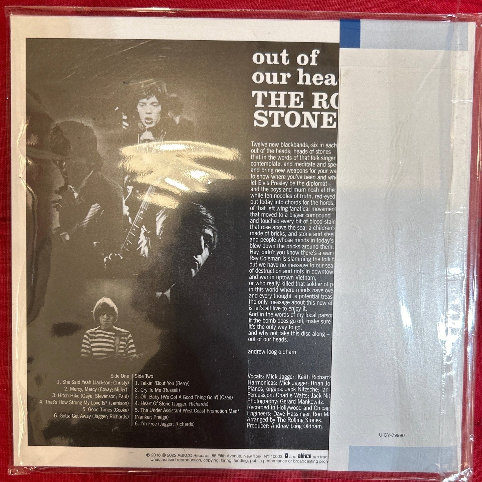 CD The Rolling Stones ‎– Out Of Our Heads (UK) Ed. Japonesa 2ª Mano - DISCOS NAKASHA