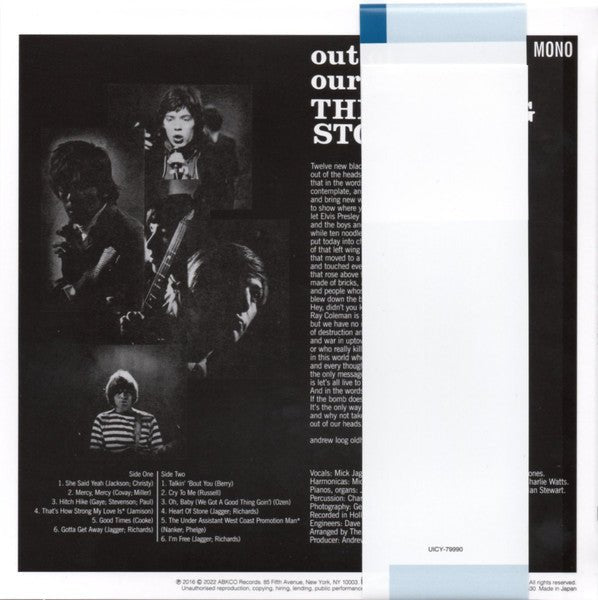 CD The Rolling Stones ‎– Out Of Our Heads (UK) Nuevo precintado - DISCOS NAKASHA