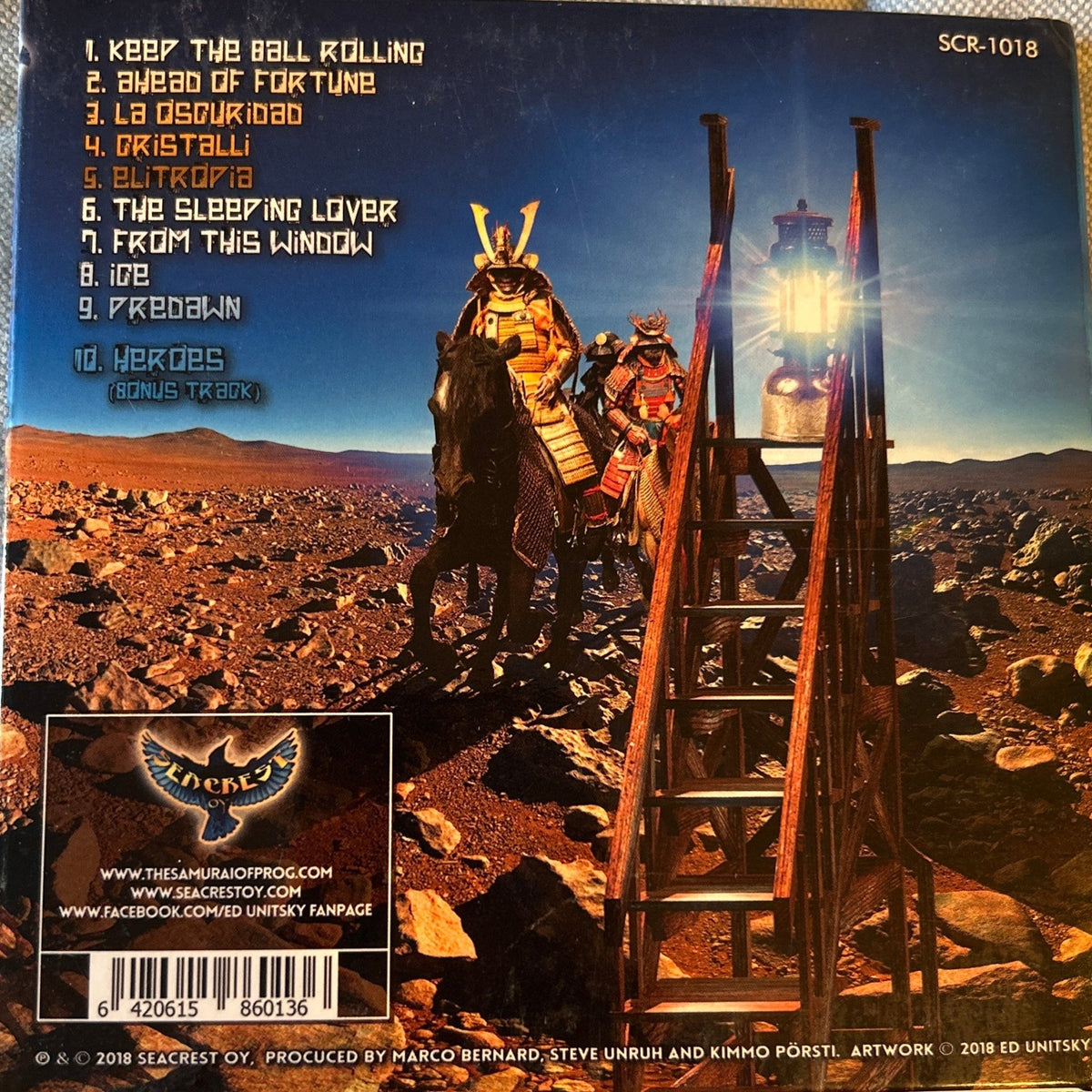 CD The Samurai Of Prog ‎– Archiviarum 2ª Mano - DISCOS NAKASHA