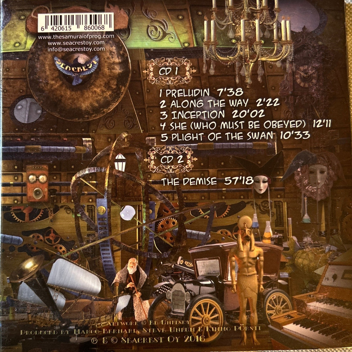 CD The Samurai Of Prog ‎– Lost And Found 2ª Mano - DISCOS NAKASHA