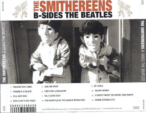 CD The Smithereens ‎– B - Sides The Beatles Nuevo precintado - DISCOS NAKASHA