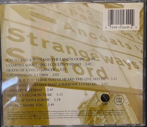 CD The Smiths ‎– Strangeways, Here We Come Ed. USA 2ª Mano - DISCOS NAKASHA