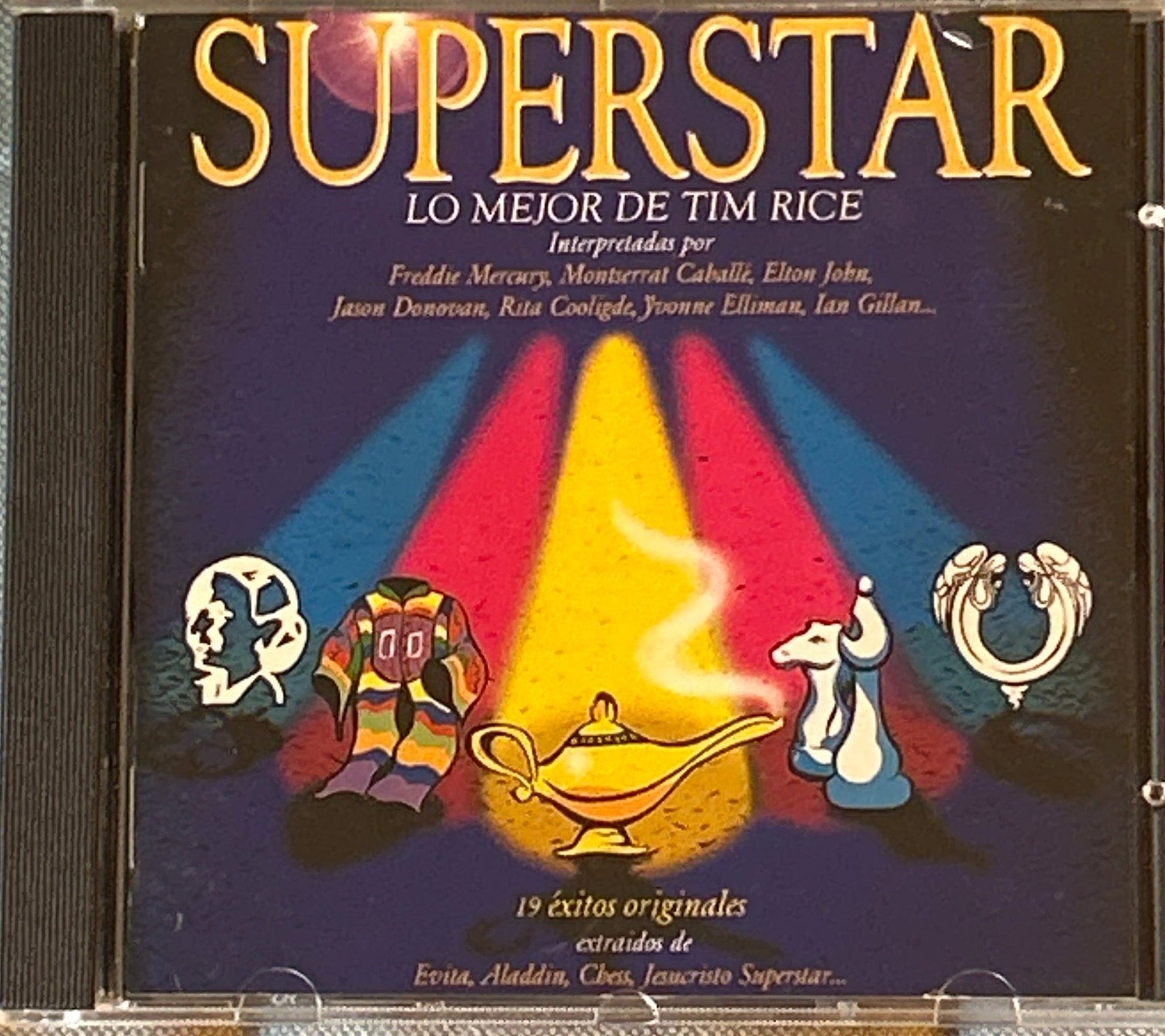 CD Tim Rice ‎– Superstar - Lo Mejor De Tim Rice 2ª Mano - DISCOS NAKASHA