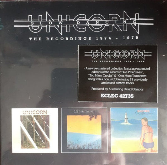 CD Unicorn ‎– Slow Dancing (The Recordings 1974 - 1979) Nuevo precintado - DISCOS NAKASHA
