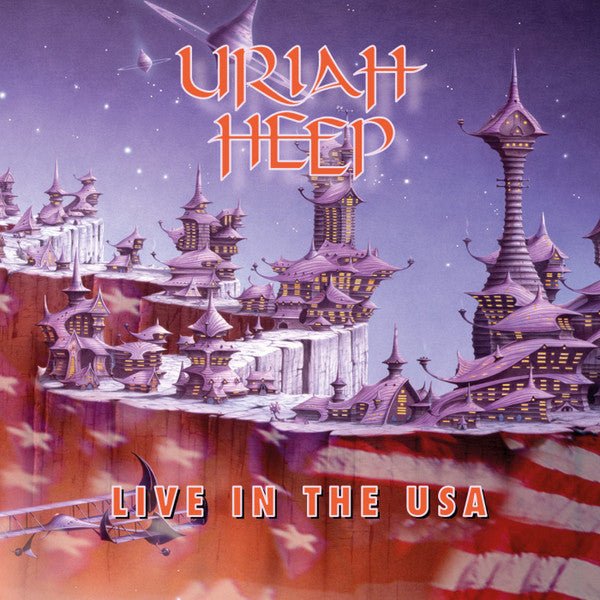 CD Uriah Heep ‎– Live In The USA 2ª Mano - DISCOS NAKASHA