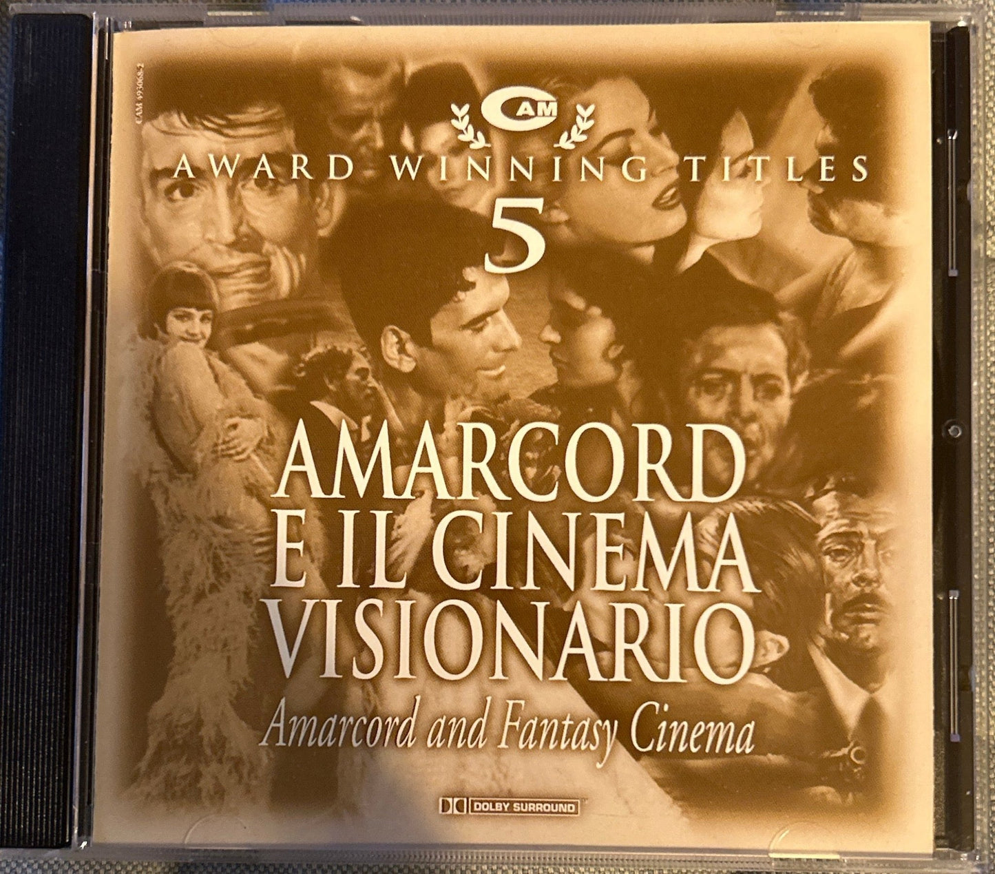 CD V/A ‎– Amarcord E Il Cinema Visionario = Amarcord And Fantasy Cinema) 2ª Mano - DISCOS NAKASHA