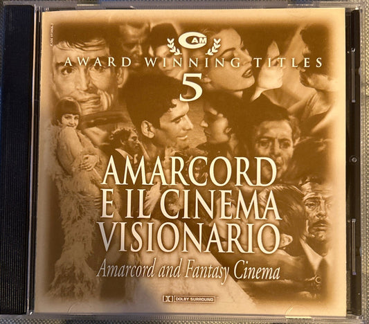 CD V/A ‎– Amarcord E Il Cinema Visionario = Amarcord And Fantasy Cinema) 2ª Mano - DISCOS NAKASHA