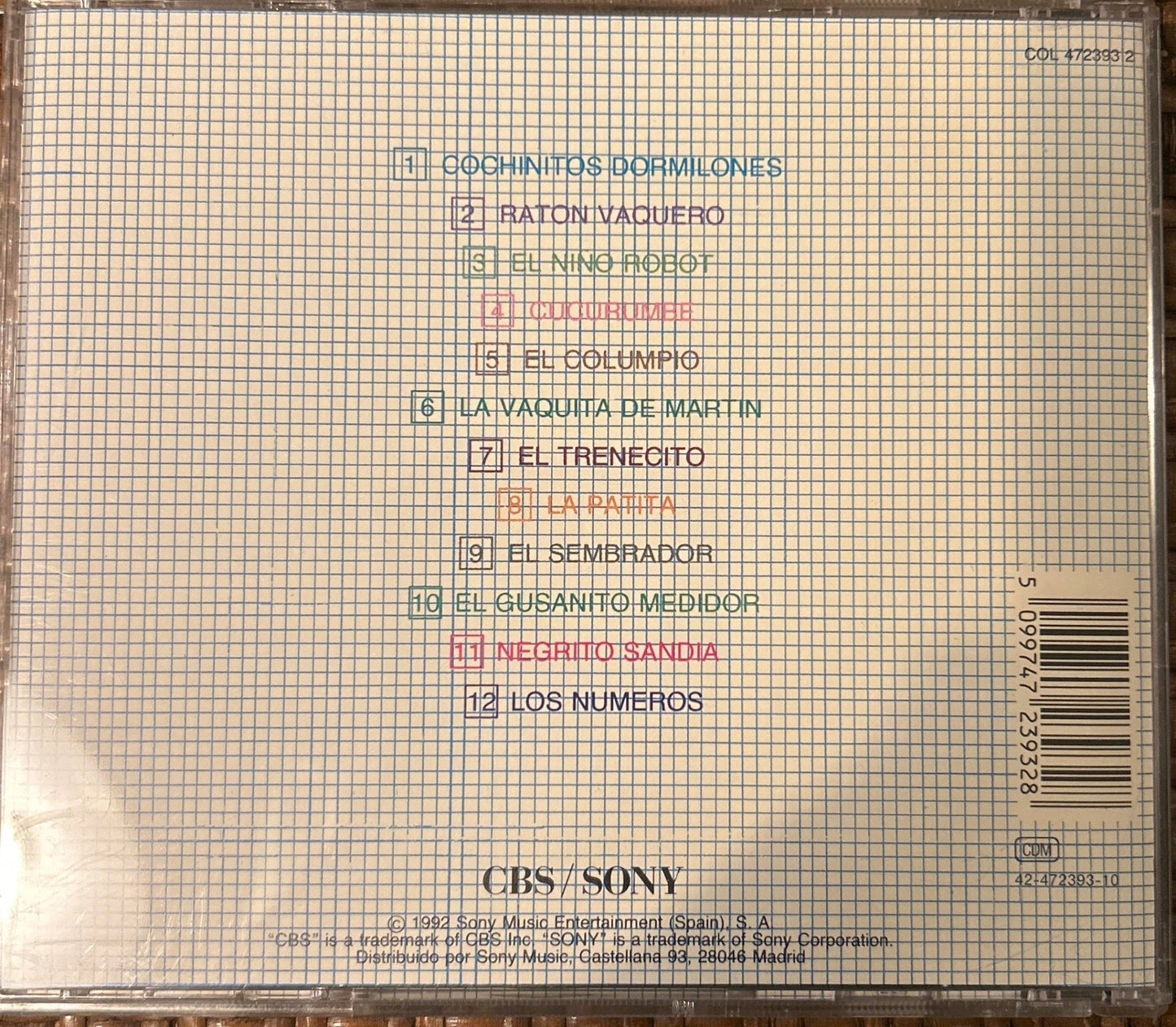 CD V/A – Cosas De Niños 2ª Mano - DISCOS NAKASHA