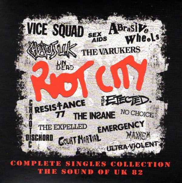 CD V/A – Riot City Box set (Complete Singles Collection – The Sound Of UK 82) Nuevo precintado - DISCOS NAKASHA