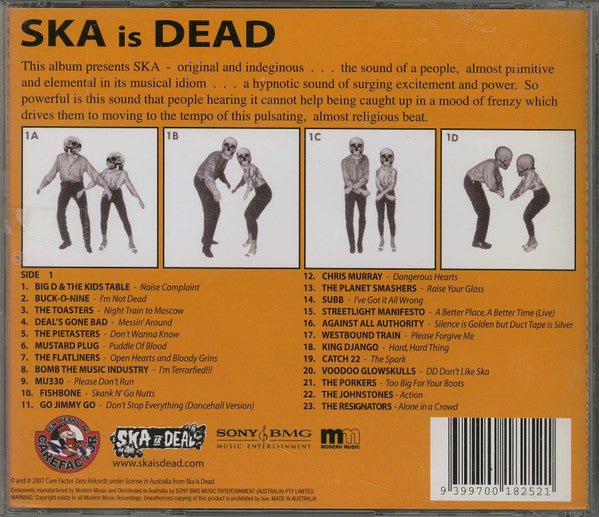 CD V/A – Ska Is Dead Nuevo precintado - DISCOS NAKASHA