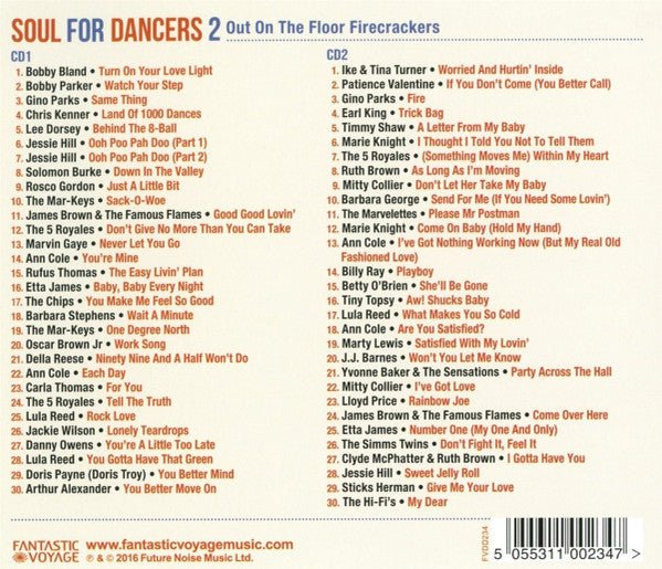 CD V/A– Soul For Dancers 2 - Out On The Floor Firecrackers Nuevo precintado - DISCOS NAKASHA