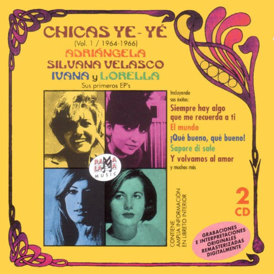 CD Varios ‎– Chicas Ye-Yé Vol. 1 / 1964-1966 Nuevo precintado - DISCOS NAKASHA