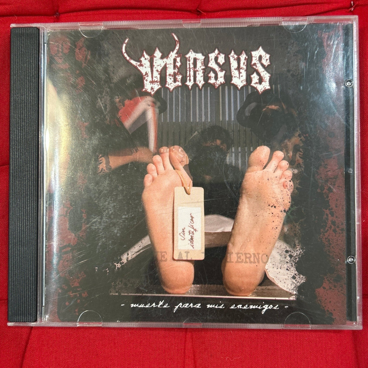 CD Versvs ‎– Muerte Para Mis Enemigos 2ª Mano - DISCOS NAKASHA