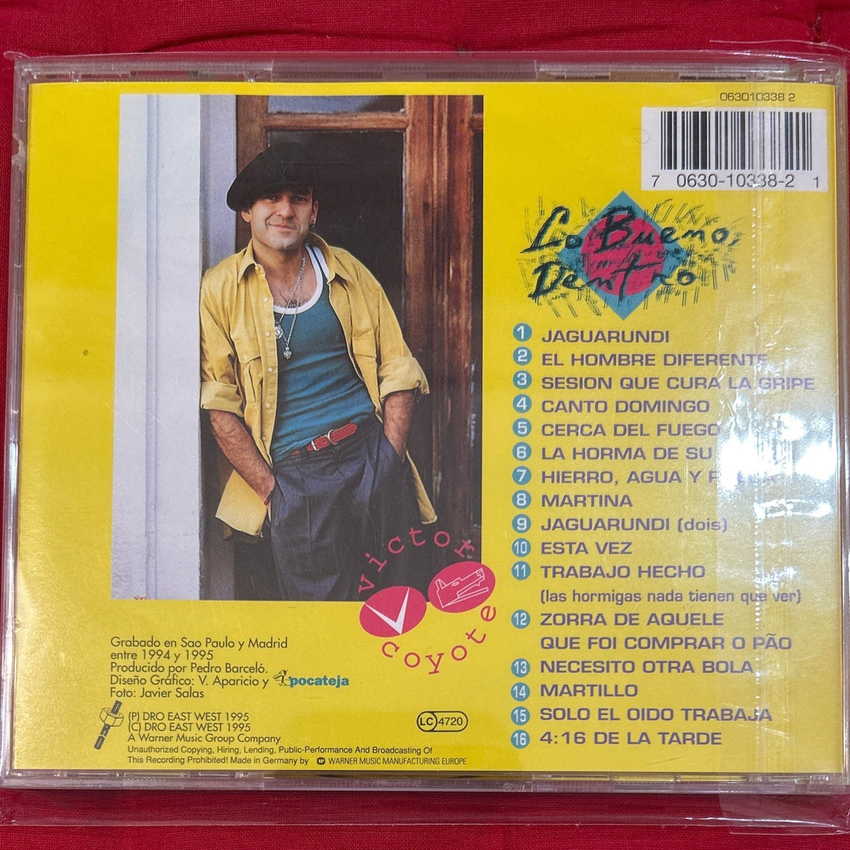 CD Victor Coyote ‎– Lo Bueno, Dentro 2ª Mano - DISCOS NAKASHA
