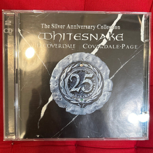 CD Whitesnake & David Coverdale & Coverdale • Page ‎– The Silver Anniversary Collection 2ª Mano - DISCOS NAKASHA