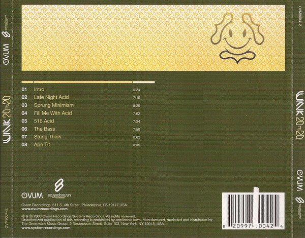 CD Wink ‎– 20 To 20 2ª Mano - DISCOS NAKASHA
