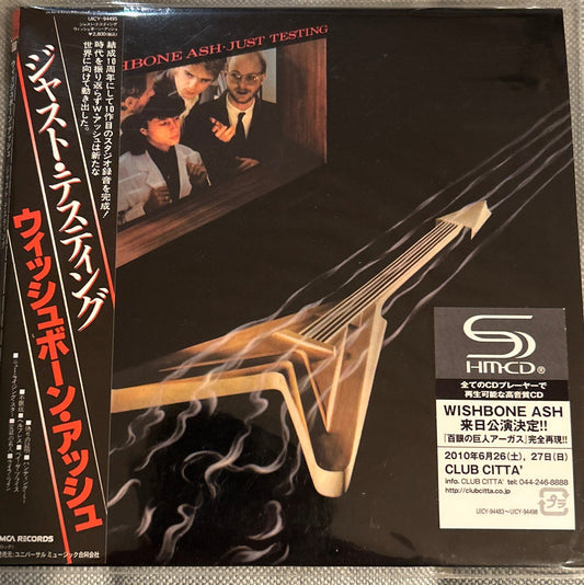 CD Wishbone Ash ‎– Just Testing 2ª Mano - DISCOS NAKASHA