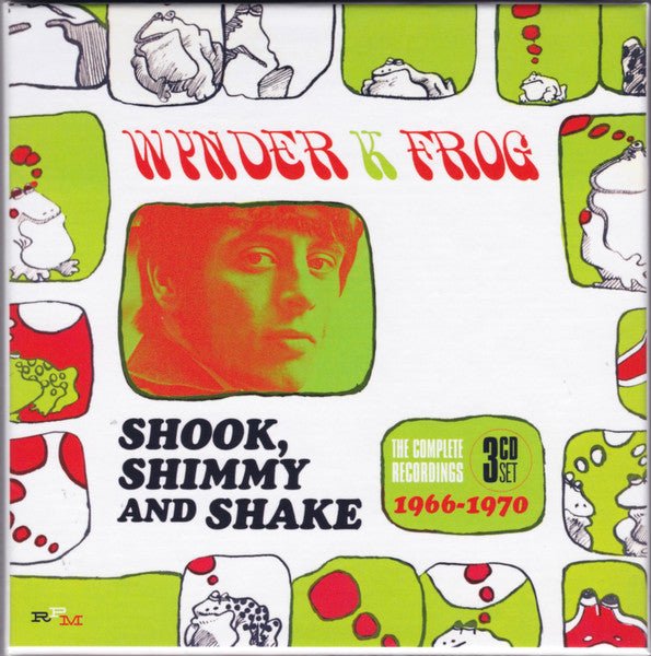 CD Wynder K Frog – Shook Shimmy And Shake: The Complete Recordings 1966 - 1970 Nuevo precintado - DISCOS NAKASHA
