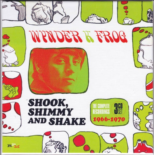 CD Wynder K Frog – Shook Shimmy And Shake: The Complete Recordings 1966 - 1970 Nuevo precintado - DISCOS NAKASHA