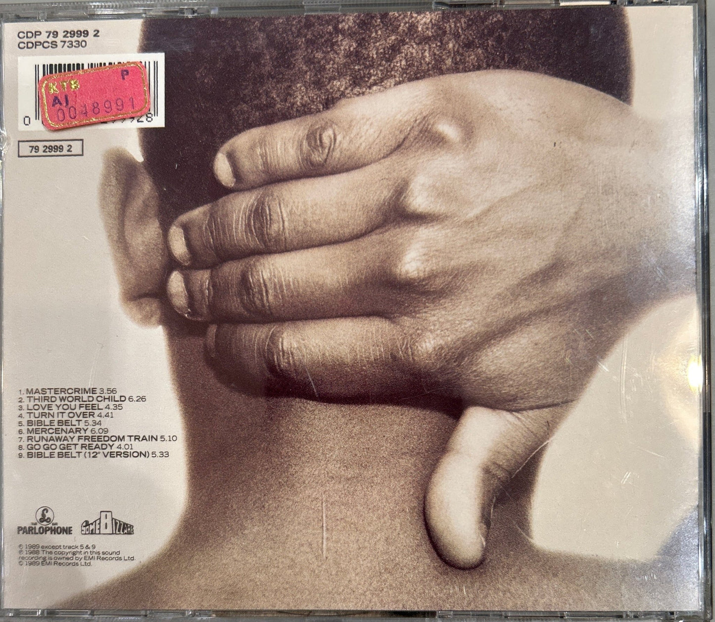 CD Zeke Manyika ‎– Mastercrime 2ª mano - DISCOS NAKASHA