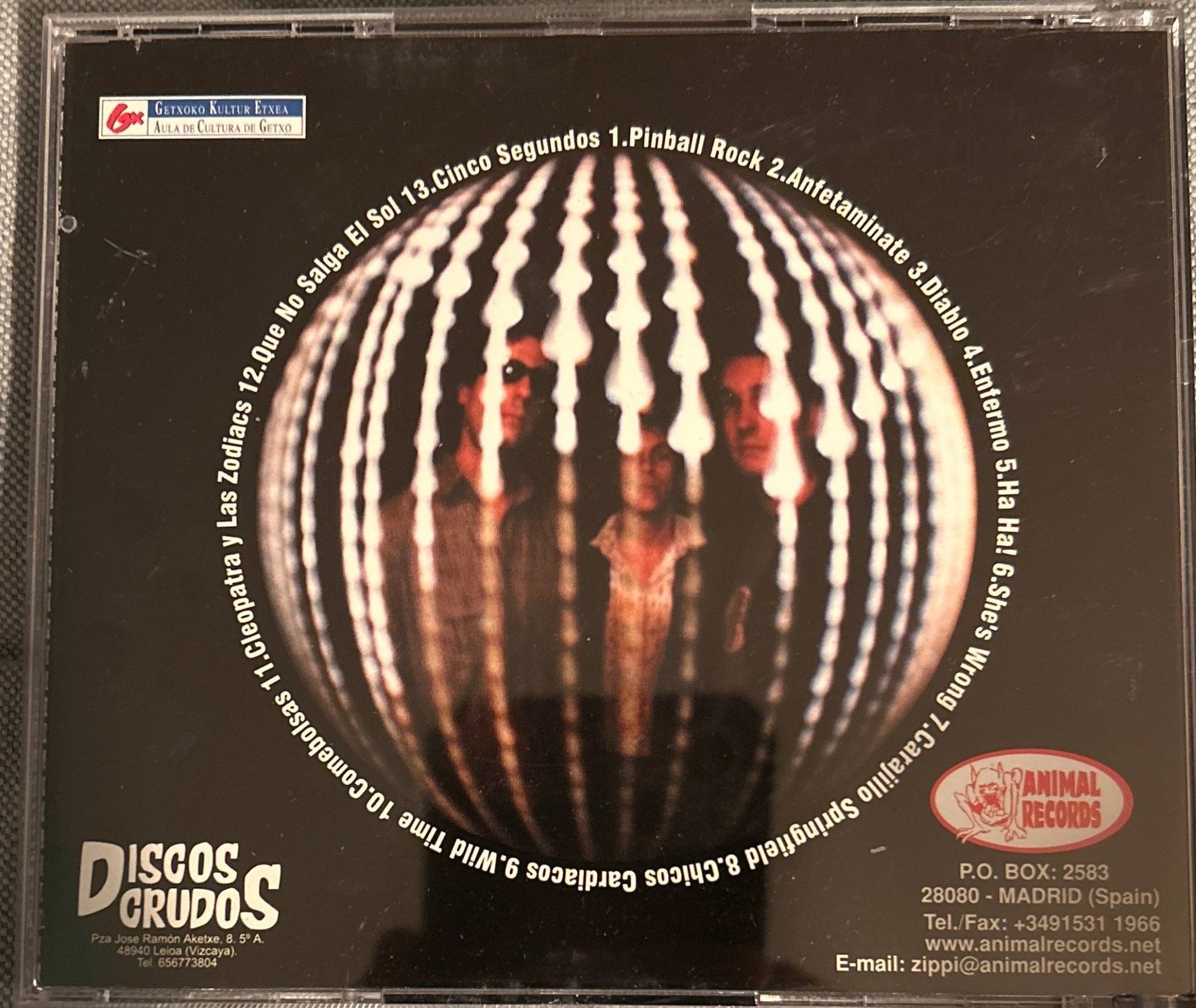 CD Zodiacs ‎– Pinball Rock 2ª Mano - DISCOS NAKASHA