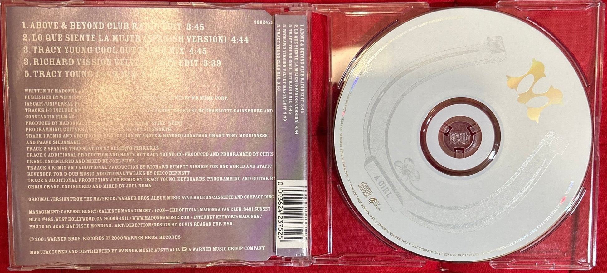 CDMAXI Madonna ‎– What It Feels Like For A Girl 2ª mano - DISCOS NAKASHA