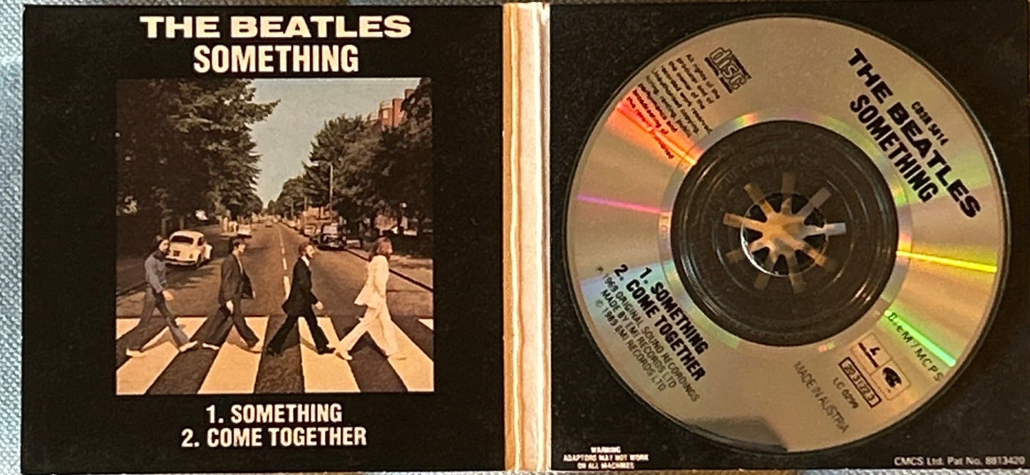 CDSINGLE The Beatles ‎– Something / Come Together 2ª Mano - DISCOS NAKASHA