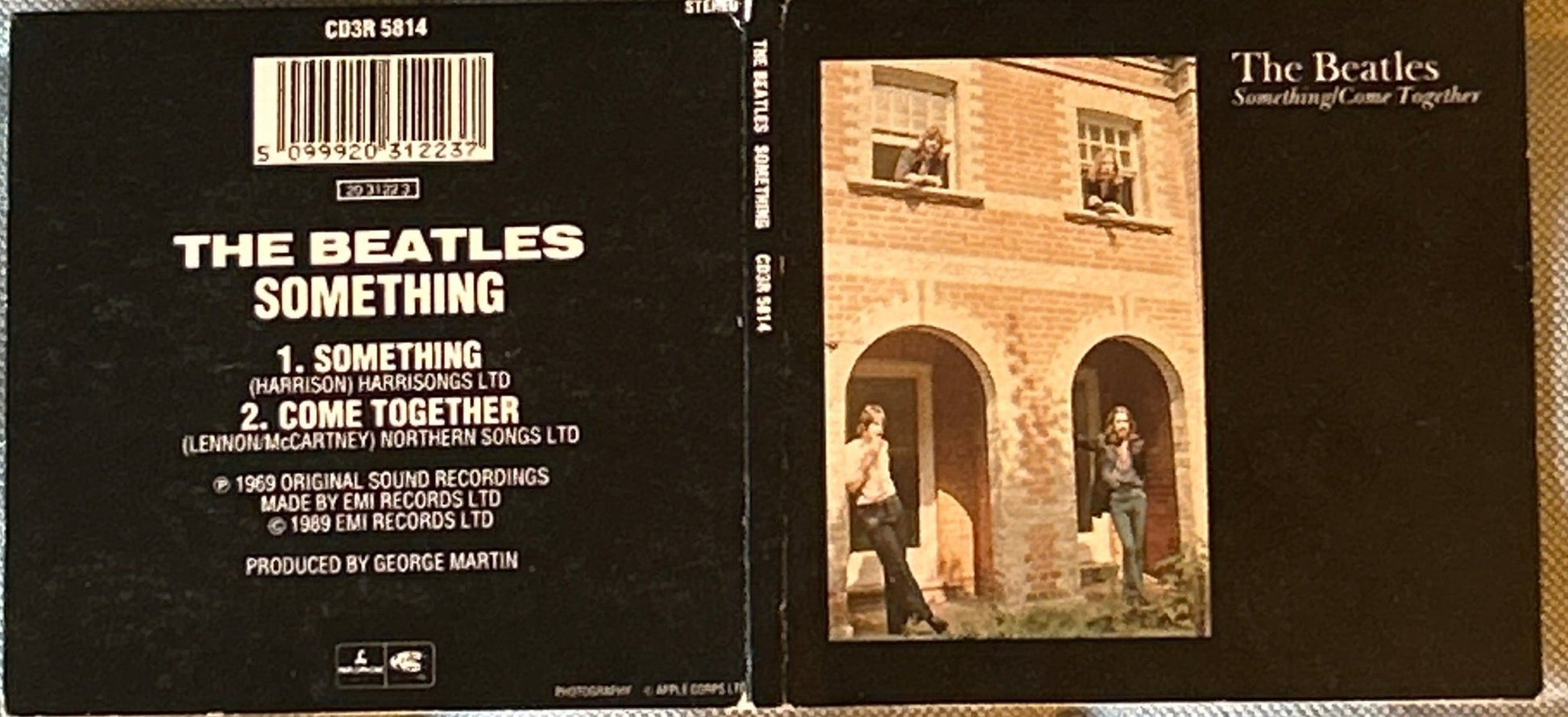 CDSINGLE The Beatles ‎– Something / Come Together 2ª Mano - DISCOS NAKASHA