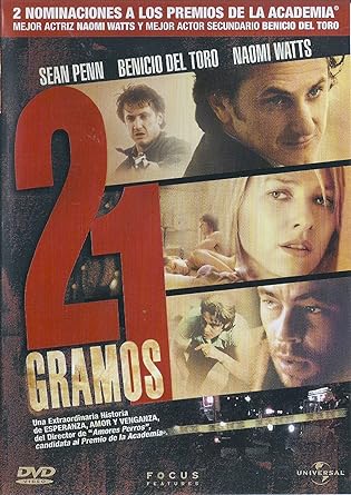 DVD 21 Gramos Nuevo precintado - DISCOS NAKASHA