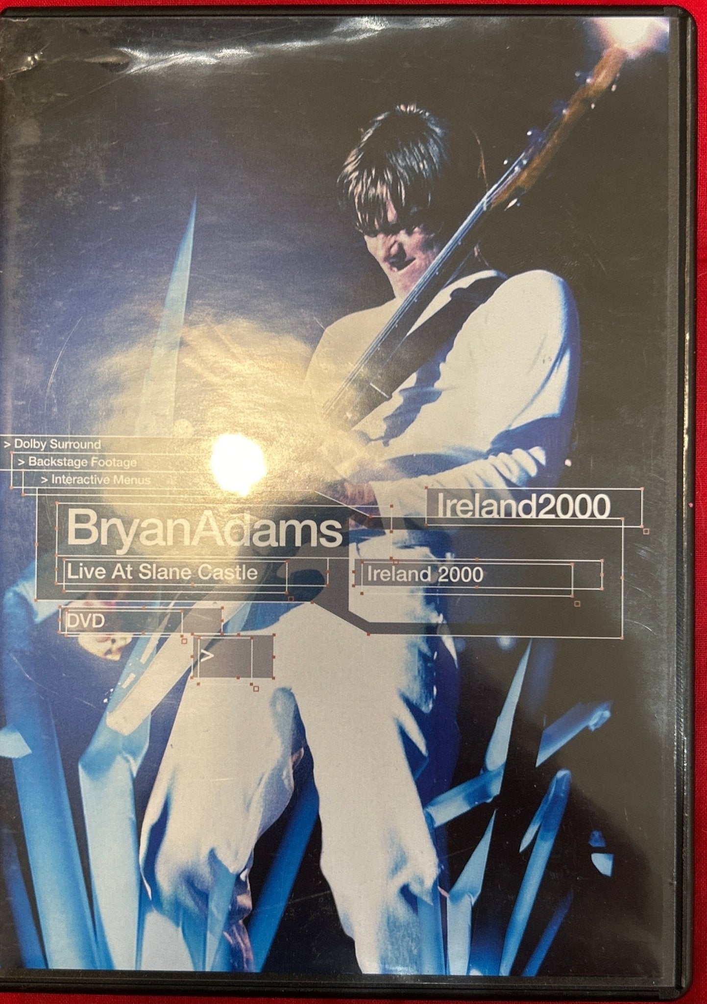 DVD Bryan Adams ‎– Live At Slane Castle, Ireland 2000 2ª Mano (Producto exclusivo recogida en tienda) - DISCOS NAKASHA