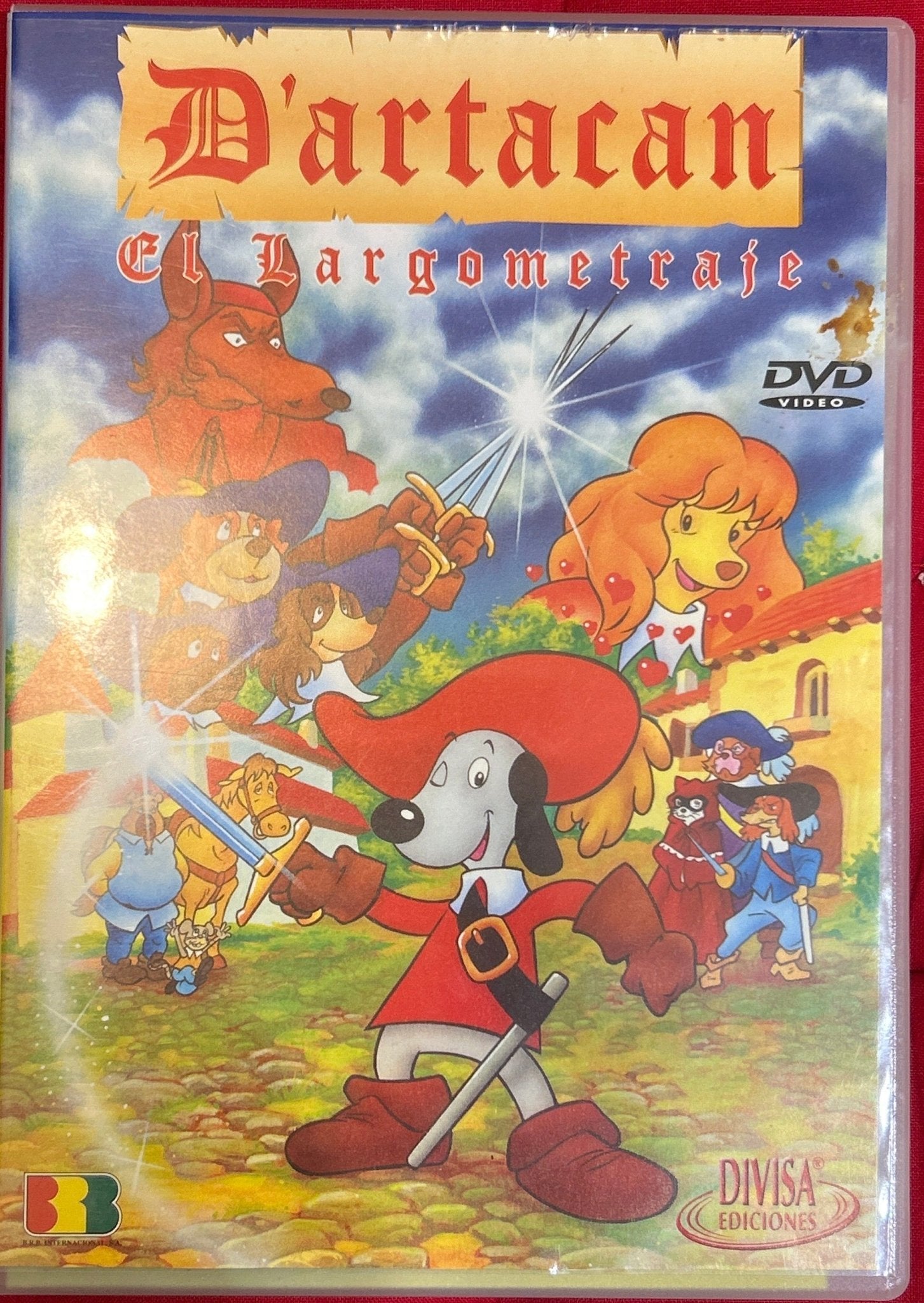 DVD D'Artacan El largometraje 2ª Mano - DISCOS NAKASHA