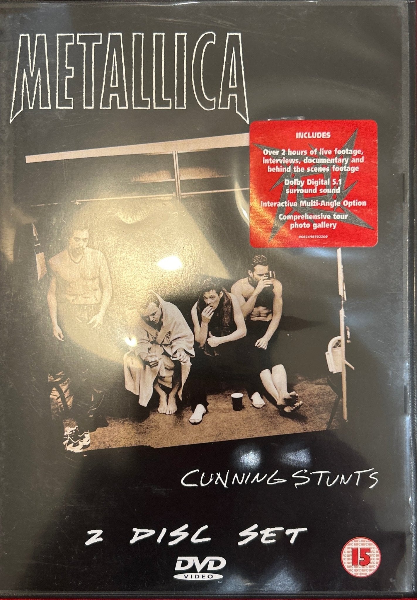 DVD Metallica ‎– Cunning Stunts 2ª Mano (Producto exclusivo recogida en tienda) - DISCOS NAKASHA