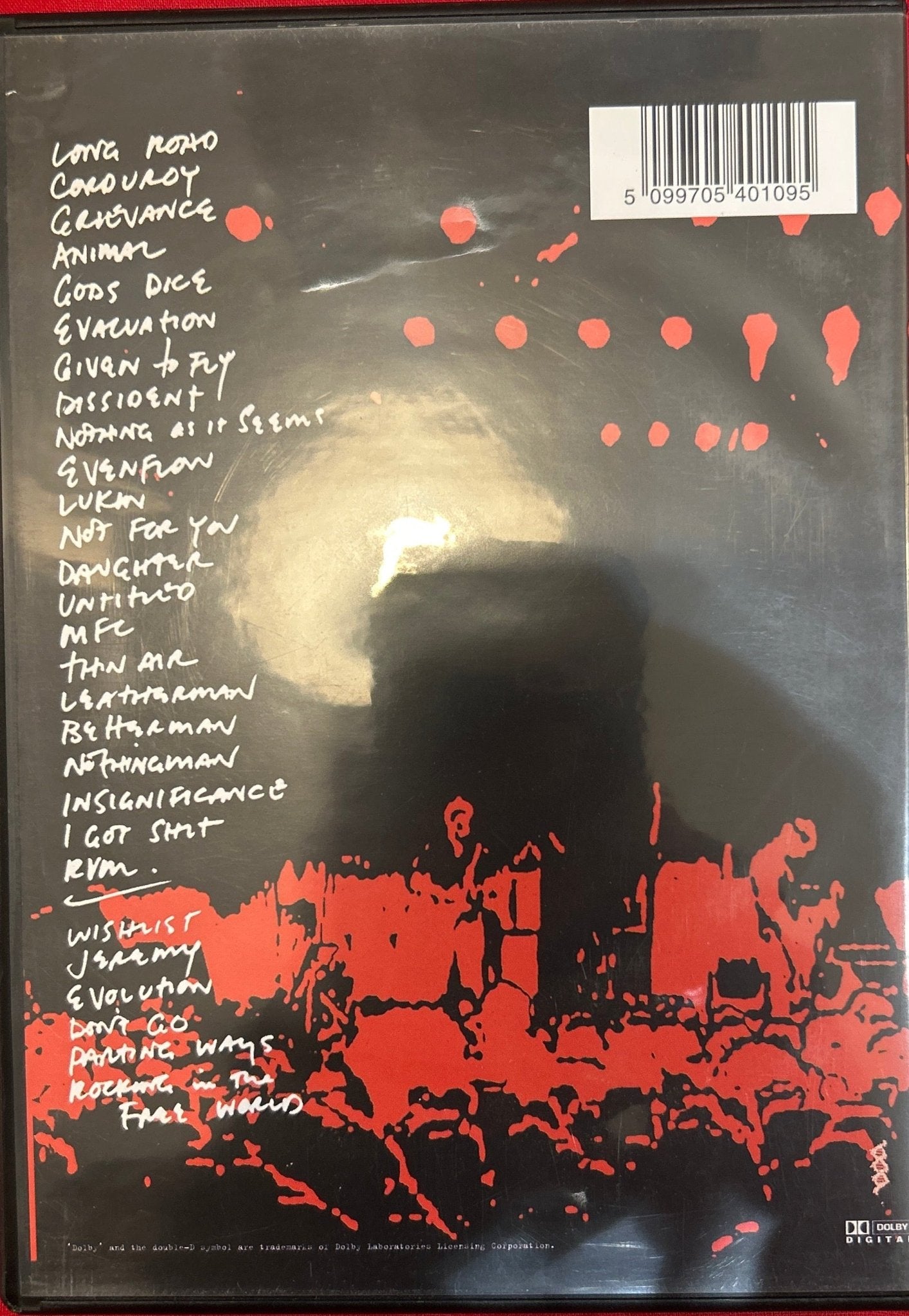 DVD Pearl Jam ‎– Touring Band 2000 2ª Mano (Producto exclusivo recogida en tienda) - DISCOS NAKASHA