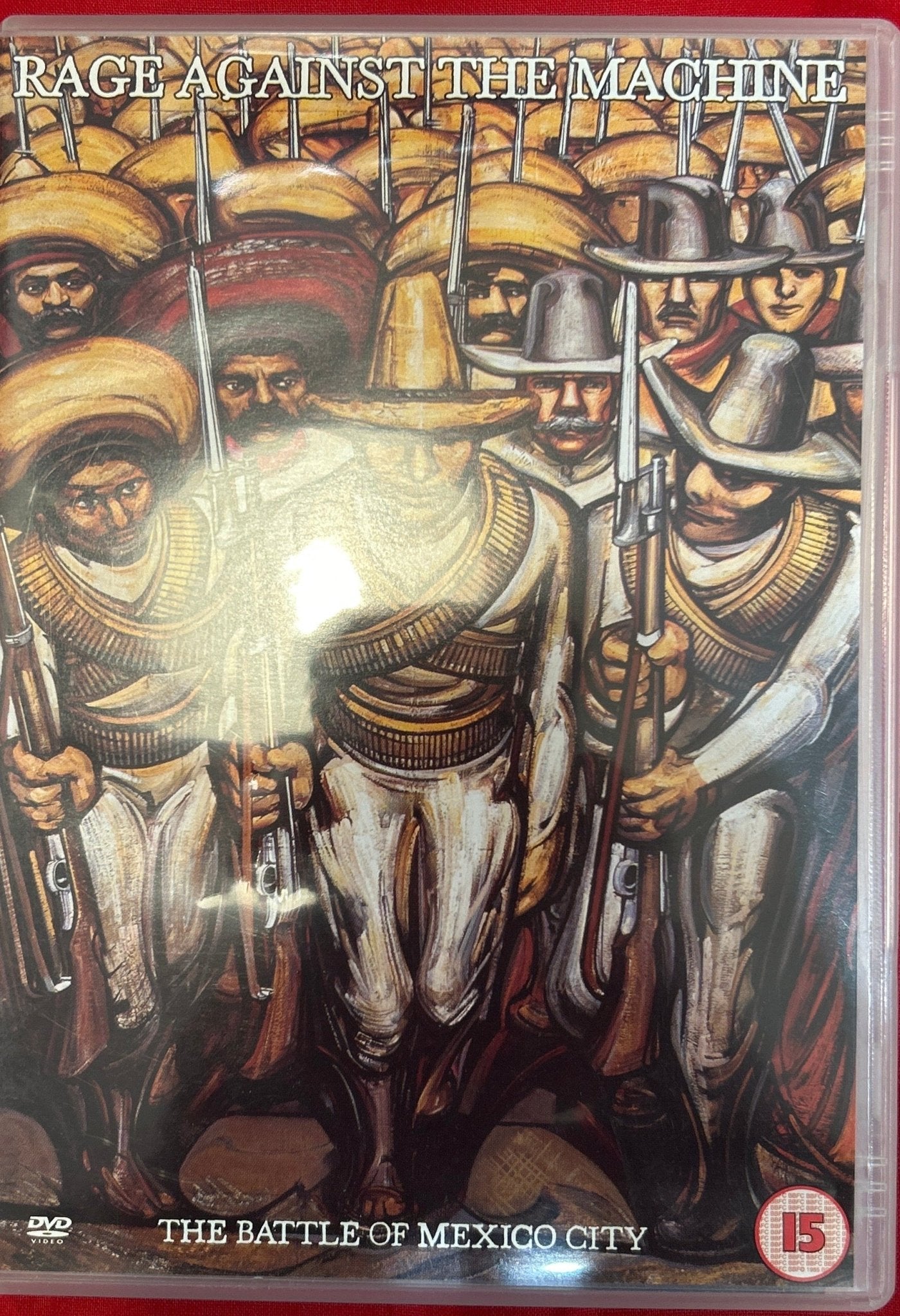 DVD Rage Against The Machine ‎– The Battle Of Mexico City 2ª Mano - DISCOS NAKASHA