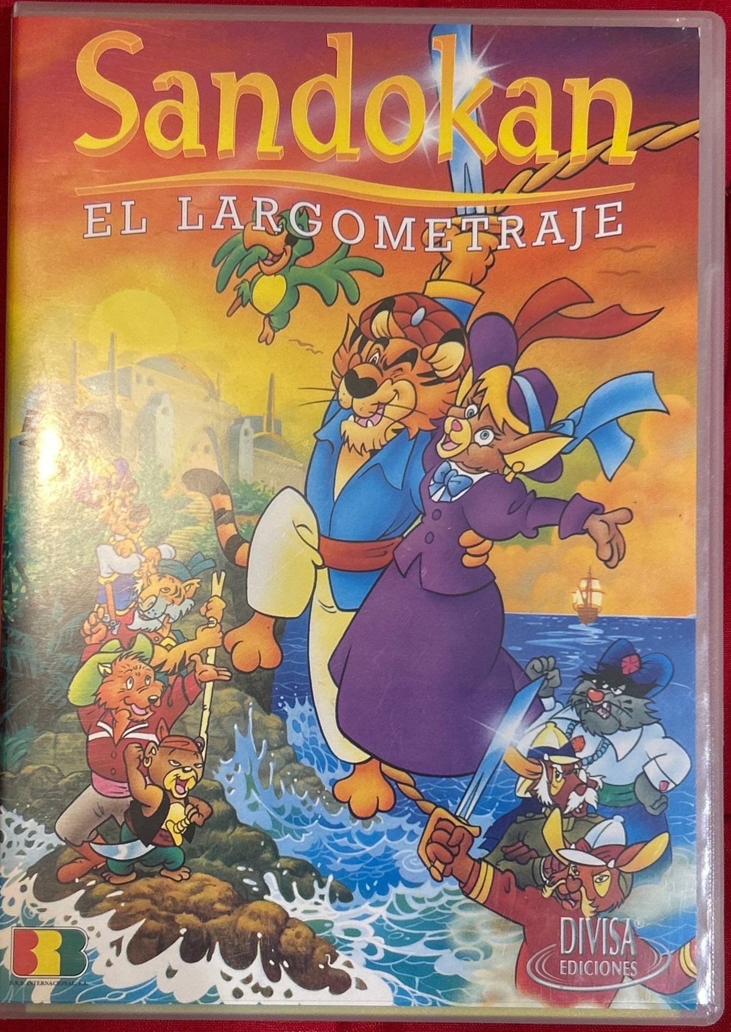 DVD Sandokan El largometraje 2ª Mano - DISCOS NAKASHA