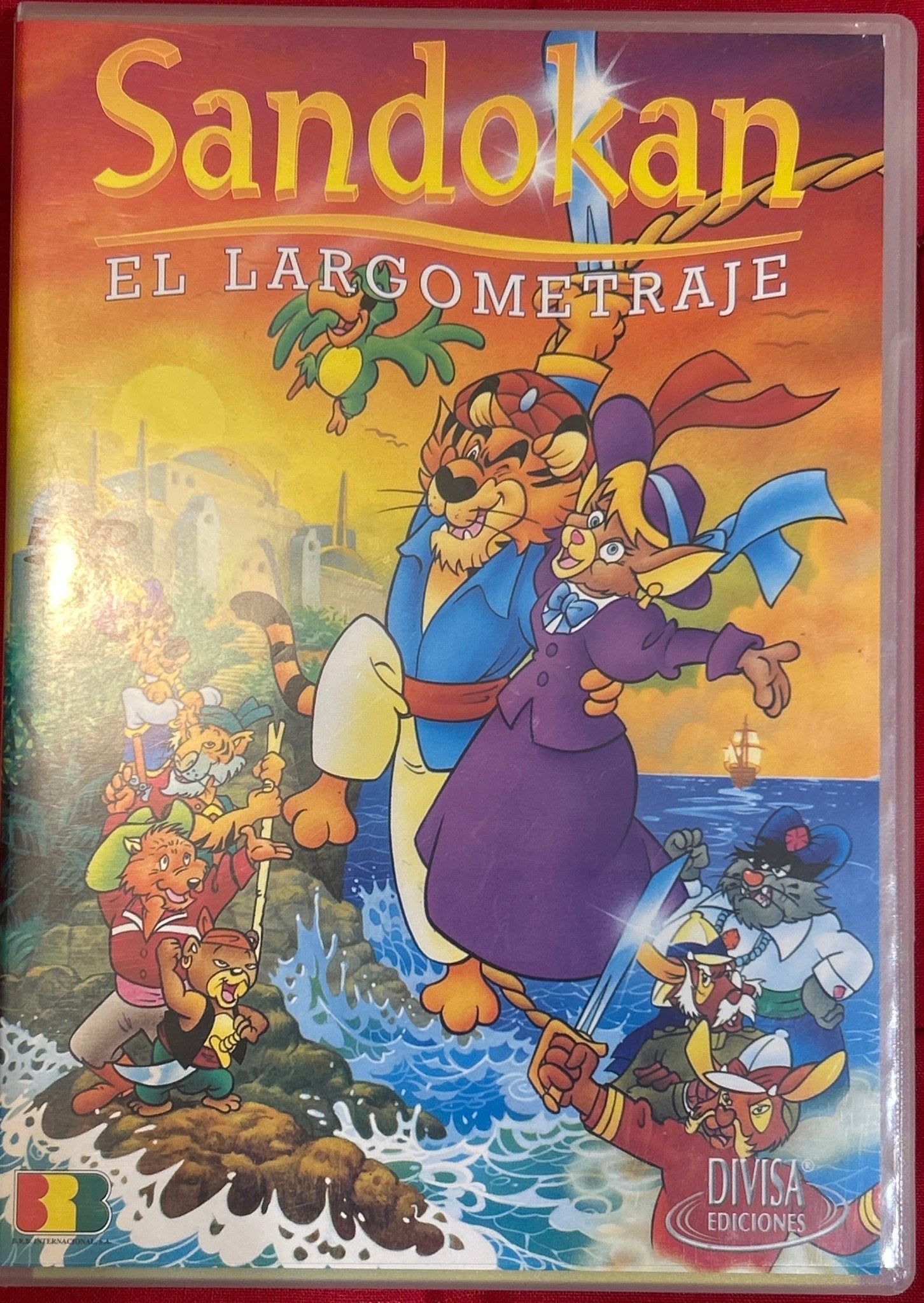 DVD Sandokan El largometraje 2ª Mano - DISCOS NAKASHA