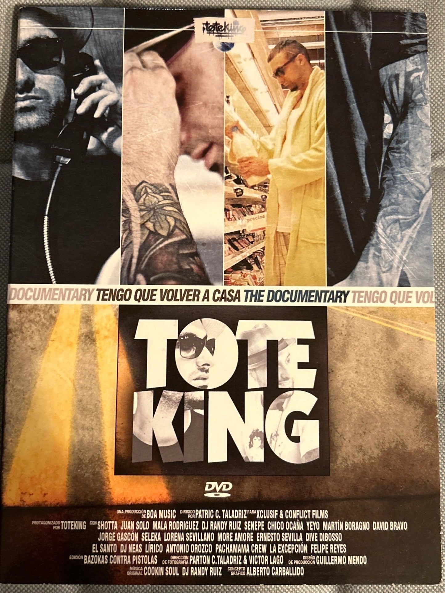 DVD Tote King – Tengo Que Volver A Casa (The Documentary) 2ª Mano - DISCOS NAKASHA