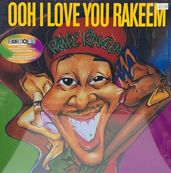 EP Prince Rakeem ‎– Ooh I Love You Rakeem Nuevo precintado - DISCOS NAKASHA