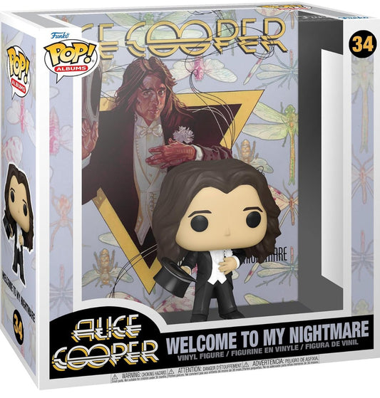 Funko Alice Cooper - Welcome to my nightmare Nuevo en blíster - DISCOS NAKASHA