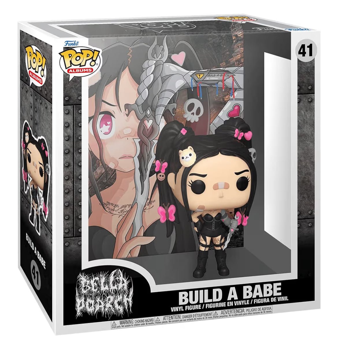 Funko Bella Poarch - Build a babe Nuevo en blíster - DISCOS NAKASHA