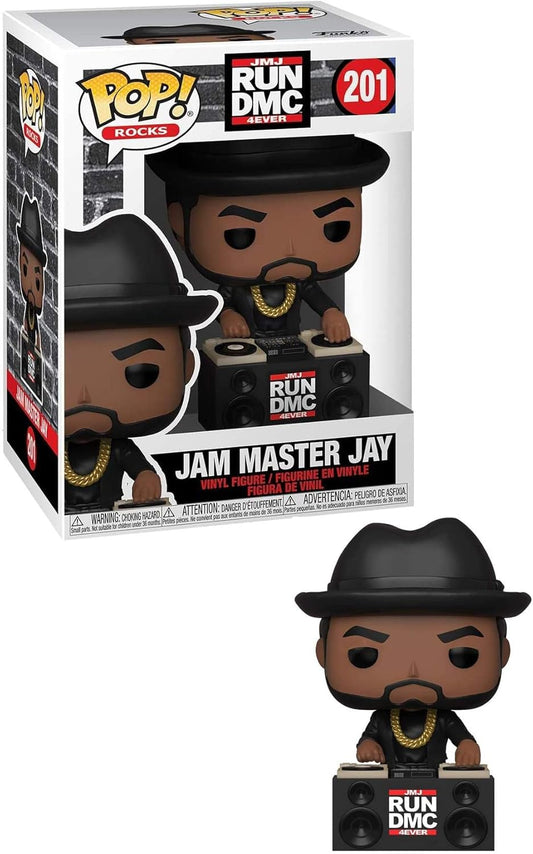 Funko RUN DMC - Jam Master Jay - 201 Nuevo en caja original - DISCOS NAKASHA