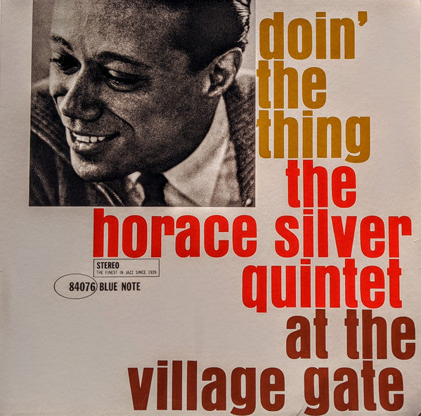 LP The Horace Silver Quintet - Doin' The Thing - At The Village Gate Nuevo precintado
