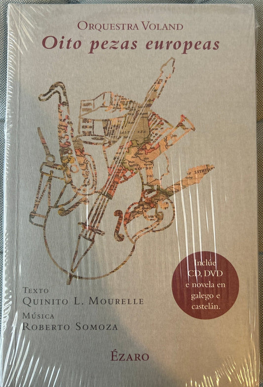 Libro Oito pezas europeas - Quinito L. Mourelle Nuevo precintado - DISCOS NAKASHA