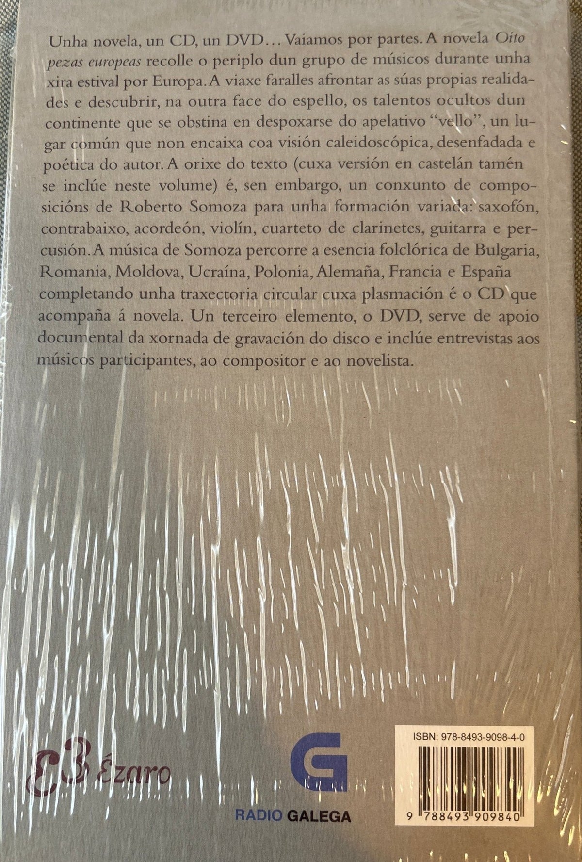 Libro Oito pezas europeas - Quinito L. Mourelle Nuevo precintado - DISCOS NAKASHA