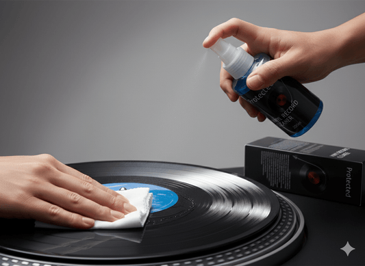 Liquido limpiador de vinilos con gamuza (Producto exclusivo recogida en tienda) - DISCOS NAKASHA