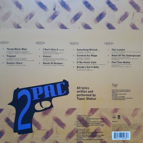 LP 2Pac – 2Pacalypse Now Nuevo precintado - DISCOS NAKASHA