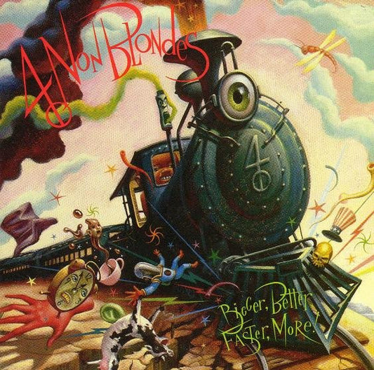 LP 4 Non Blondes ‎– Bigger, Better, Faster, More! Nuevo precintado - DISCOS NAKASHA