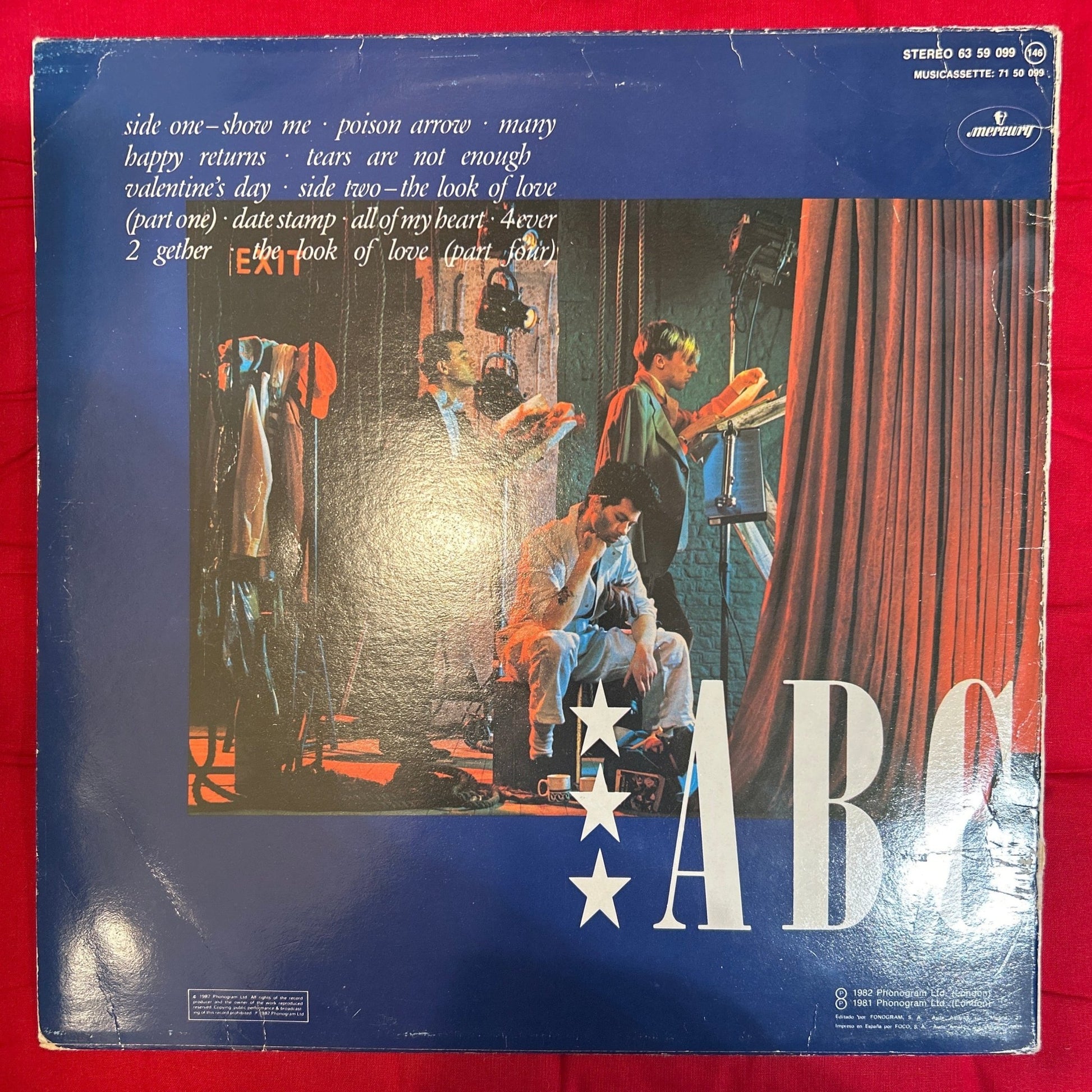 LP ABC ‎– The Lexicon Of Love 2ª Mano (Producto exclusivo recogida en tienda) - DISCOS NAKASHA