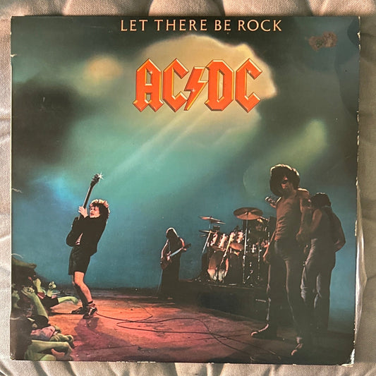 LP AC/ DC - Let there be rock 2ª Mano - DISCOS NAKASHA